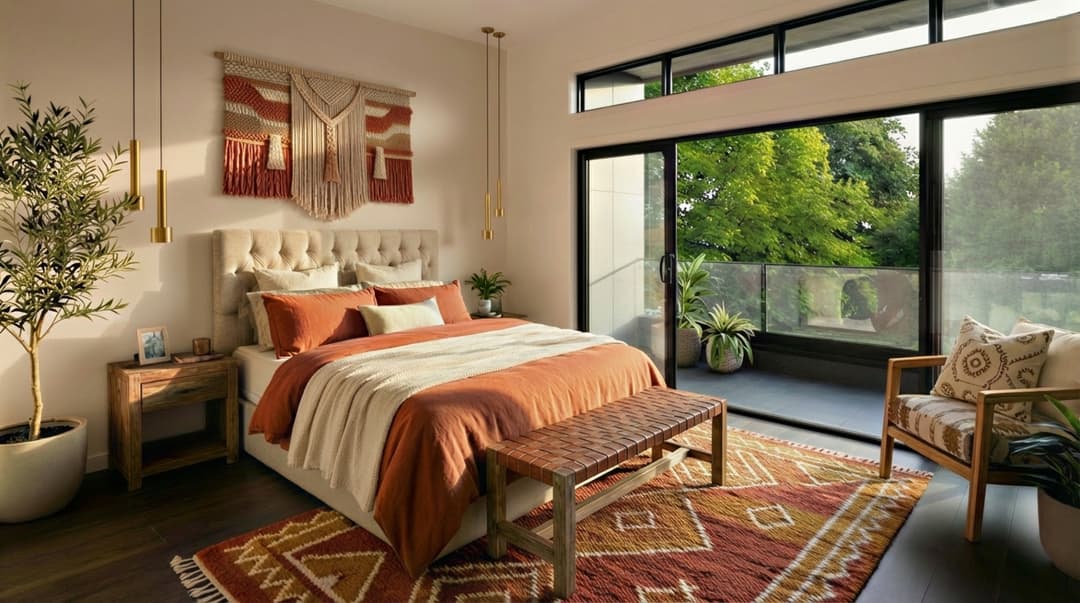 Bedroom designed with real shoppable products totaling $2,500